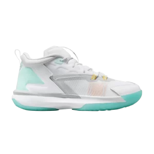 Air Jordan Zion 1 PS 'White Dynamic Turquoise' Blanc/Laser Orange/Dynamic Turquoise/Noir DC2024 101