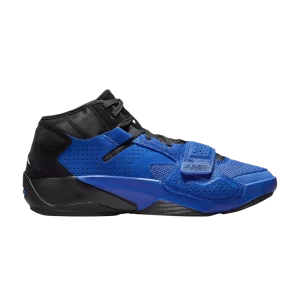 Air Jordan Zion 2 PF 'One Never Done' Hyper Royal/Blanc/Noir DO9072 410