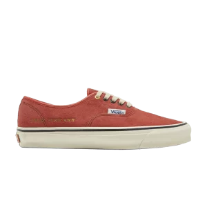 Vans Julian Klincewicz x Vault OG Authentic SP LX 'Pale Fire Sky – Cherry Tomato' Baskets Hairy Suede/Cherry Tomato VN0A5DYGAR41