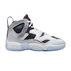 Air Jordan Jumpman Two Trey GS 'White Midnight Navy' Blanc/Varsity Rouge/Pure Platinum/Midnight Fleet DQ8431 101