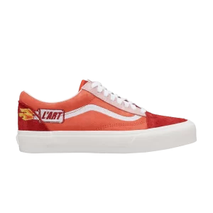 Vans KAR L'Art de L'Automobile x Old Skool VLT LX 'Exhaust Pack – Rouge' Baskets Rouge VN0A4BVFRED