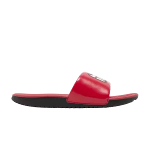 Nike Kawa Slide GS 'University Red' Rouge université/Noir/Blanc DD3242 601