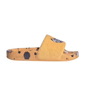 Baskets adidas Kevin Lyons x Adilette Slide J 'Monster' Orange/Blanc Nuage/Shadow Navy GY3303