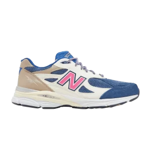 New Balance Kith x 990v3 Made In USA 'Daytona' Baskets Marine/Voile/Rose/Marron/Bleu M990KH3