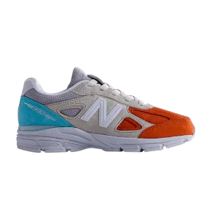 New Balance Kith x 990v4 Baskets 'Cyclades' pour petit enfant Mykonos PV990KC2