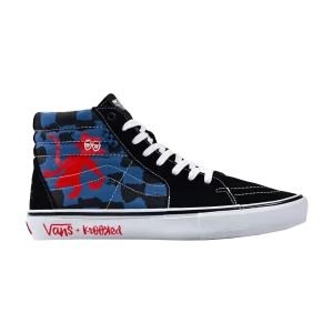 Vans Krooked x Skate Sk8-Hi 'Natas For Ray Barbee' Baskets Noir VN0A5FCCAPG