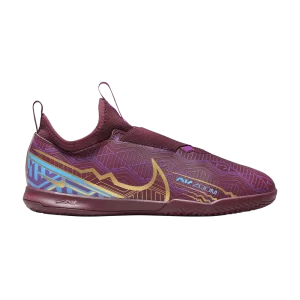 Nike Kylian Mbappé x Zoom Mercurial Vapor 15 Club IC GS 'Dark Beetroot' Betterave foncé/Bleu université/Violet vif/Or métallique vif DV0738 694
