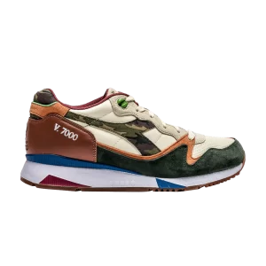 Baskets Diadora L'Original x Bisso x V7000 Made in Italy 'Strong Together' Vert essentiel 501 178903 01 20033