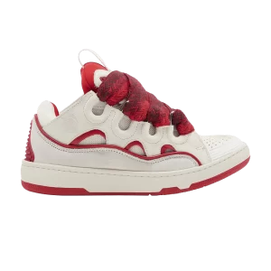 Lanvin Wmns Curb Baskets 'Blanc Rouge 'Blanc/Rouge FW SKDK02 DRAP P23 0030