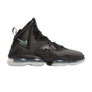 Nike LeBron 19 'Black Green Glow' Noir/Vert Glow/Anthracite CZ0203 003