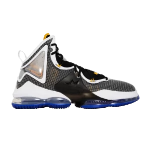 Nike LeBron 19 'Graduate' Noir/Or université/Violet persan CZ0203 002
