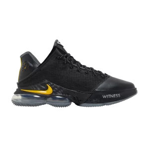Nike LeBron 19 Low 'Witness' Noir/Or université/Gris fumée DH1270 002