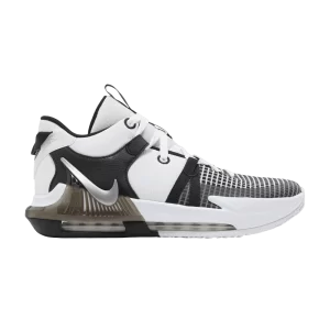 Nike LeBron Witness 7 GS 'White Black' Blanc/Noir/Noir/Argent Métallique DQ8650 100