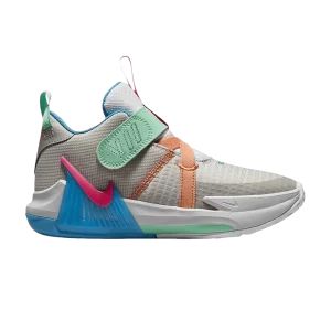 Nike LeBron Witness 7 PS 'Grey Fog Multi-Color' Gris brume/Cobblestone/Bleu laser/Hyper rose DQ8647 003