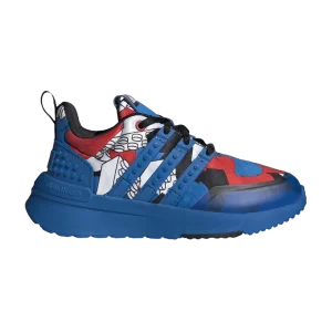 adidas LEGO x Racer TR J 'White Shock Blue' Baskets Blanc Nuage/Bleu Choc/Rouge GW0921