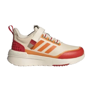 adidas LEGO x Racer TR Little Kid 'Ecru Tint Bahia Orange' Baskets Écru/Orange baie/Rouge GW4000