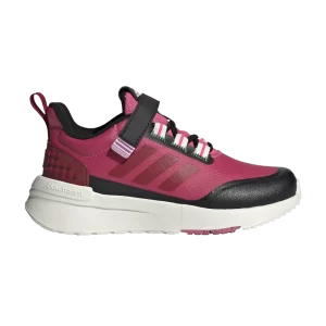 adidas LEGO x Racer TR Little Kid 'Pulse Magenta' Baskets Violet/Marron/Blanc GW4001