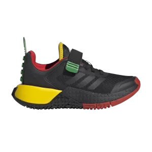 adidas LEGO x Sport DNA Little Kid 'Black Red' Baskets Noir/Noir/Rouge HQ1311