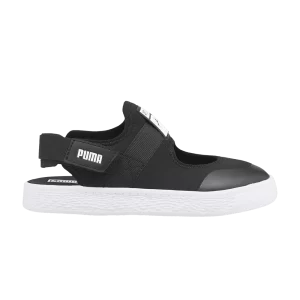 Puma Light-Flex Summer Little Kid 'Noir Blanc' Baskets Noir/Blanc 383191 01