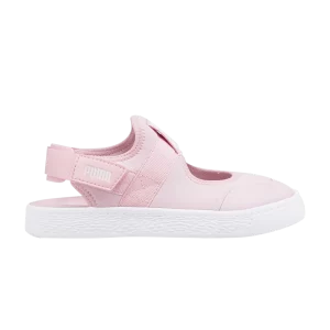 Puma Light-Flex Summer Little Kid 'Chalk Pink' Baskets Rose craie/Blanc 383191 04