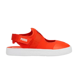 Puma Light-Flex Summer Little Kid 'Cherry Tomato' Baskets Tomate cerise/Blanc 383191 02