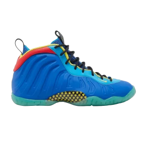 Nike Little Posite One GS 'Multi-Color' Baskets Game Royal/Bleu Laser/Vert Émail/Jaune Strike DQ0376 400