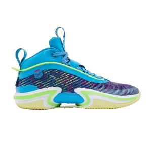 Luka Doncic x Air Jordan 36 GS 'Laser Blue' Baskets Bleu laser/Rose Prime/Noir DN6155 430