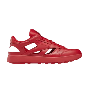 Reebok Maison Margiela x Classic Leather DQ 'Vector Red' Baskets Vector rouge/noir/blanc chaussures GZ0947