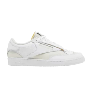 Reebok Maison Margiela x Club C 'Memory Of – White 'Baskets Chaussures blanc/Classic blanc/Noir GV9450