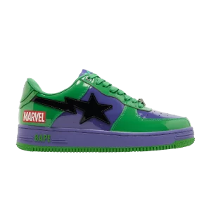 Marvel x Bapesta Baskets 'Hulk' Vert 1I73191904