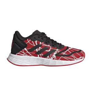 adidas Marvel x Duramo 10 J 'Spider-Man: Miles Morales' Rouge vif/Noir/Blanc nuage GY6627