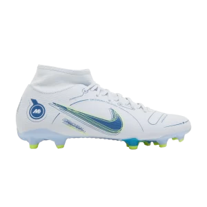 Nike Mercurial Superfly 8 Academy MG 'Grey Light Marine' Gris football/Marine clair/Volt/Bleu marine marina DJ2873 054