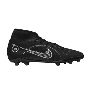 Nike Mercurial Superfly 8 Club MG 'Black Medium Ash' Noir/Medium Ash/Métallique Argent DJ2904 007