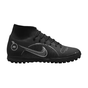 Nike Mercurial Superfly 8 Club TF 'Noir Métallique Argent' Noir/Cendré Moyen/Argent Métallique DJ2909 007