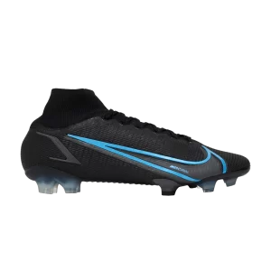 Nike Mercurial Superfly 8 Elite FG 'Noir Photo Bleu' Noir/Gris fer/Noir CV0958 004