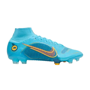 Nike Mercurial Superfly 8 Elite FG 'Blueprint Pack' Bleu chlore/Marina/Orange laser DJ2839 484