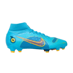 Nike Mercurial Superfly 8 Pro FG 'Blueprint Pack' Bleu chlore/Marina/Orange laser DJ2848 484