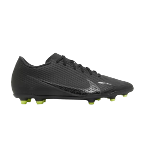 Nike Mercurial Vapor 15 Club MG 'Shadow Pack' Noir/Blanc sommet/Volt/Gris fumée foncé DJ5963 001