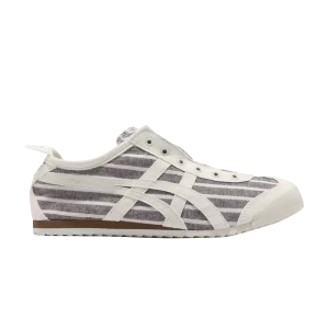 Onitsuka Tiger Mexico 66 Slip-On 'Cream Brown Pinstripes' Baskets Marron/Crème 1183A239 201