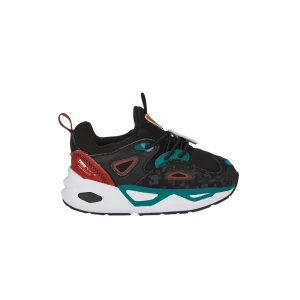 Puma Minecraft x TRC Blaze Infant 'Nether' Baskets Noir/Vert Sarcelle 386127 01