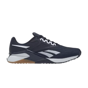 Reebok Nano X2 'Vector Navy Gum' Baskets Marine vecteur/Chaussures blanches/Gomme en caoutchouc GX9911