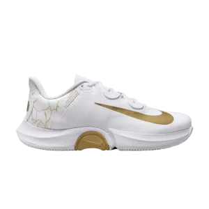 Naomi Osaka x Wmns NikeCourt Air Zoom GP Turbo 'White Metallic Gold' Baskets Blanc/Blanc/Or métallique DX0341 100