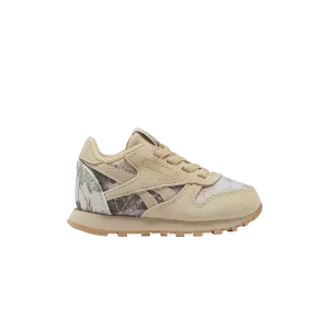 Reebok National Geographic x Classics Leather Baskets pour tout-petits 'Animal Print' Utilitaire Beige/Parchemin/Camel doux GY2061