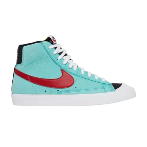 Nike NBA x Blazer Mid '77 EMB 'WNBA' Washed Til/Blanc/Or Université/Rouge DN1718 300