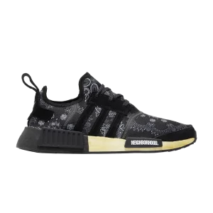 Baskets adidas Neighborhood x NMD_R1 'Black Paisley Bandana' Couleur noire/Couleur noire/Blanc nuage GY4157