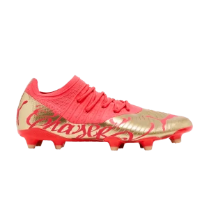 Puma Neymar Jr x Future 2.4 FG AG 'Dream Chaser' Baskets Corail Feu/Or 107105 01