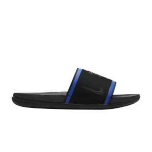 Nike NFL x OffCourt Slide 'Los Angeles Rams 2022' Noir/Hyper Royal/Or Midwest/Anthracite DD0556 001