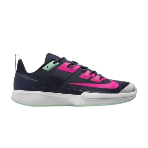 NikeCourt Vapor Lite 'Obsidian Hyper Pink' Obsidienne/Vert Glow/Blanc/Hyper Rose DC3432 402