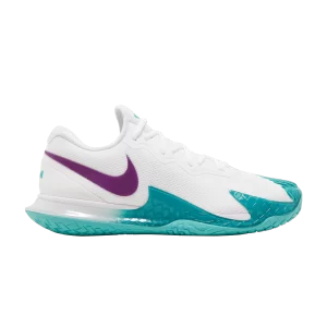 NikeCourt Zoom Vapor Cage 4 Rafa 'White Washed Teal' Blanc/Washed Til/Rouge Prune DD1579 153