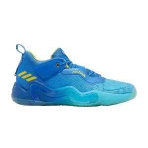 Baskets adidas Ninja x D.O.N Issue 3 'Time in – Bleu Bright Cyan 'Bleu/Jaune/Bleu vif GW3951